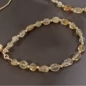Citrine Stone Bracelet