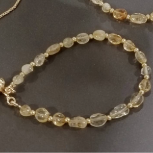 Citrine Stone Bracelet