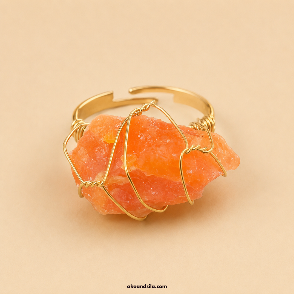 Carnelian Wrap Ring - Image 3
