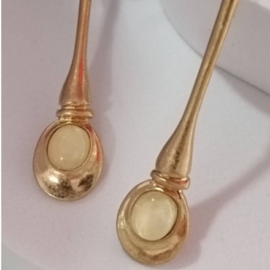 Pearl Bar Stud Earrings