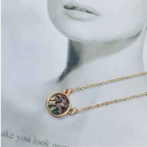 Abalone Circle Necklace