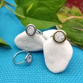 Silver Haze Ring