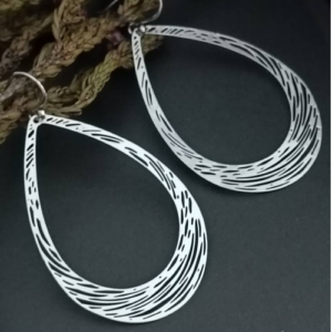 Silver Ball Threader Earrings