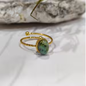 Forest Gem Open Ring