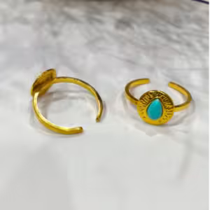 Ocean Mist Cuff Ring