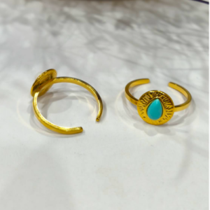 Ocean Mist Cuff Ring