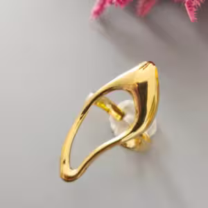 Gold Open Frame Ring