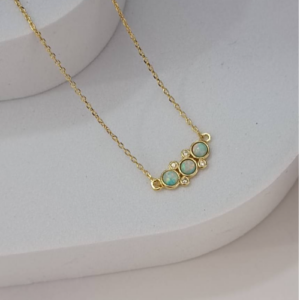 Golden Floral Necklace