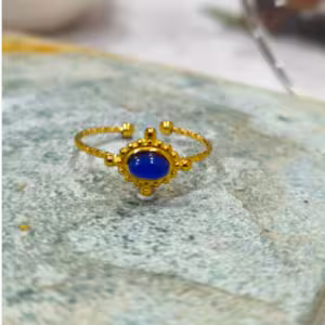 Cobalt Petite Ring