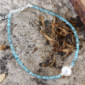 Turquoise Pearl Bracelet