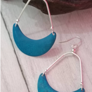 Turquoise Curve Earrings