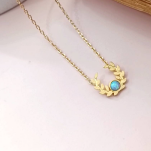 Gold Floral Necklace