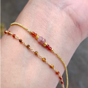 Earth Tone Seed Bead Bracelet