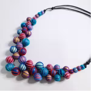 Multicolor Chip Necklace