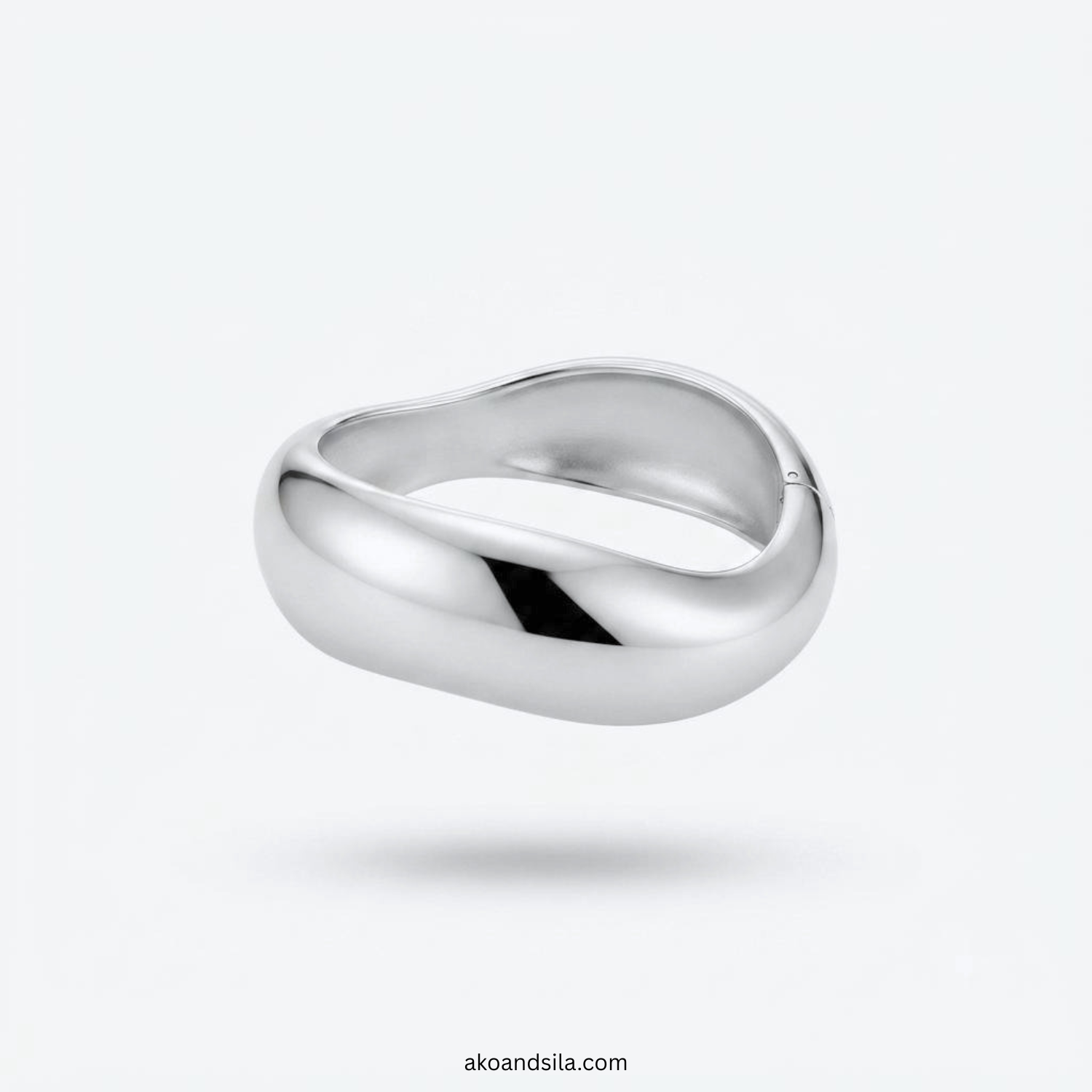 Silver Dome Bracelet - Image 3