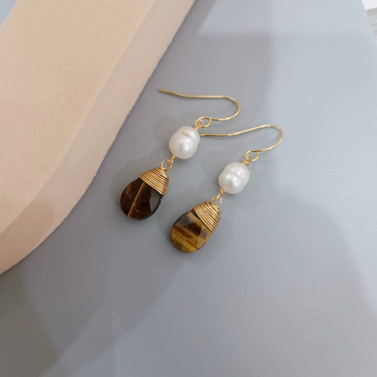 Pearl On Earth Earrings - Image 2