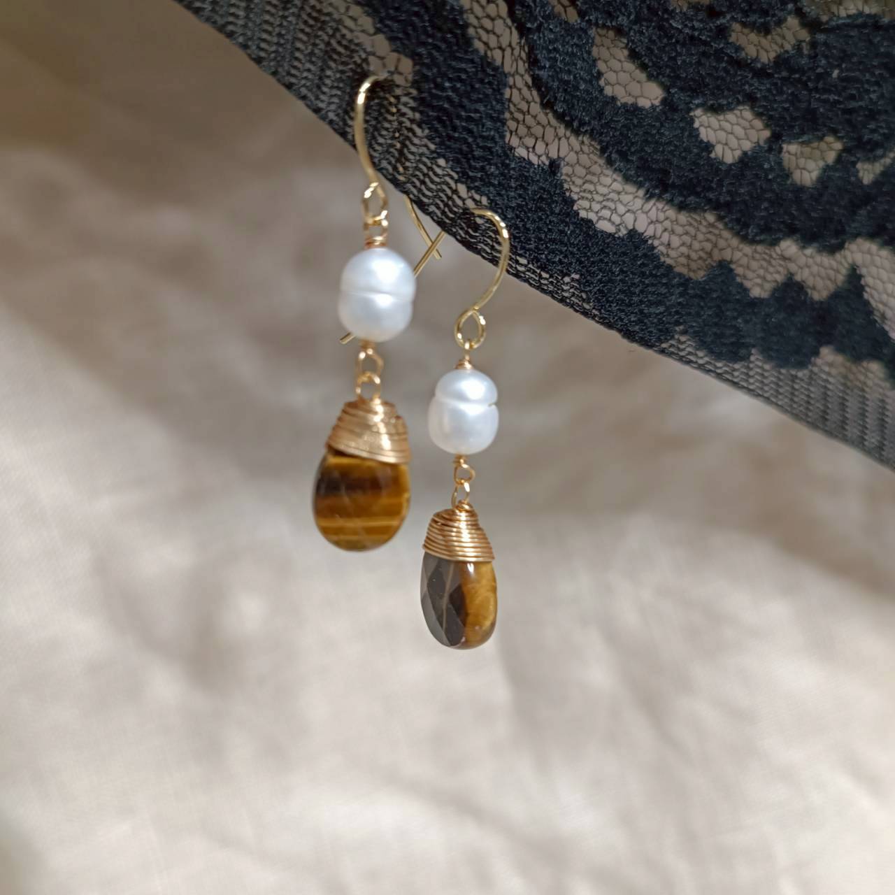 Pearl On Earth Earrings - Image 4