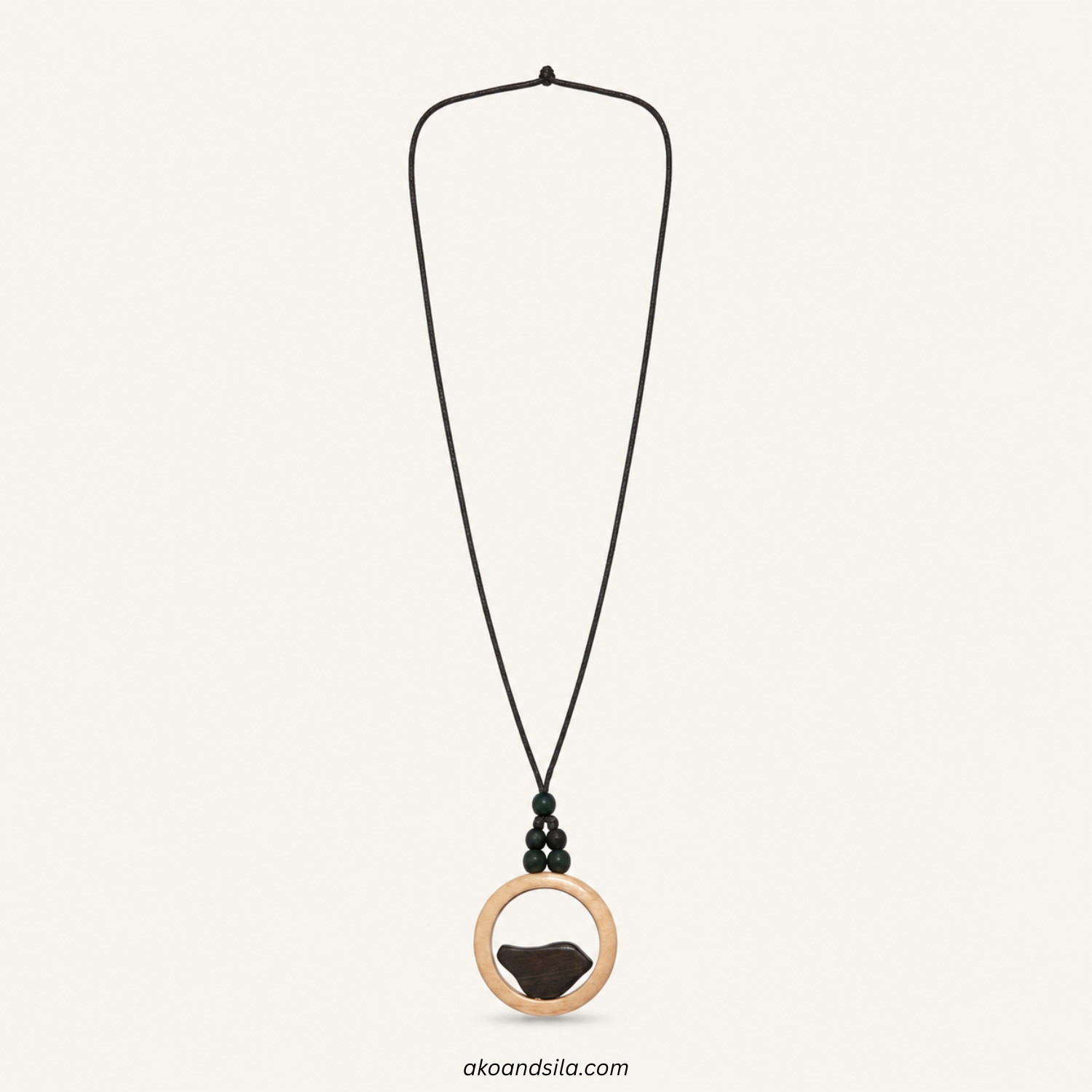 Bird Wood Necklace - Image 2