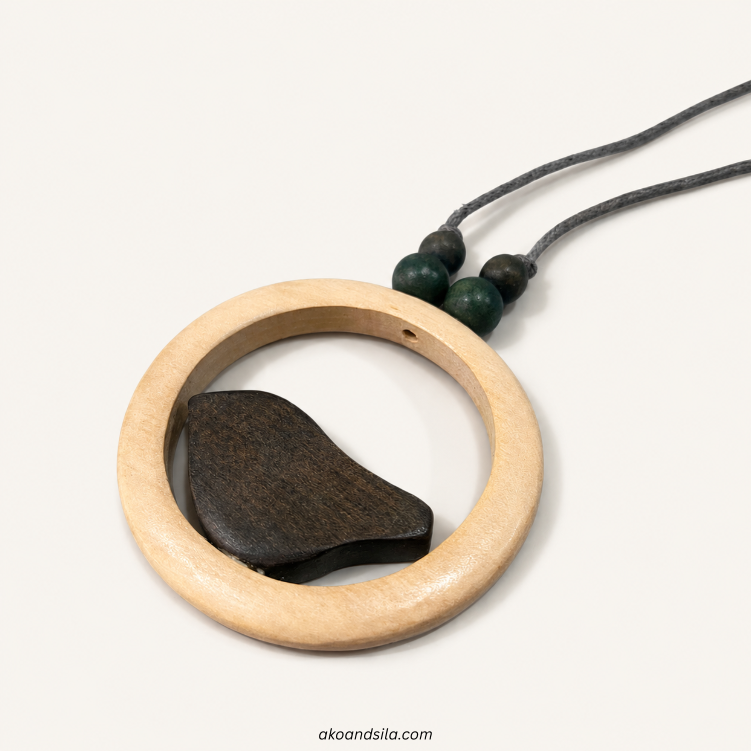 Bird Wood Necklace - Image 3