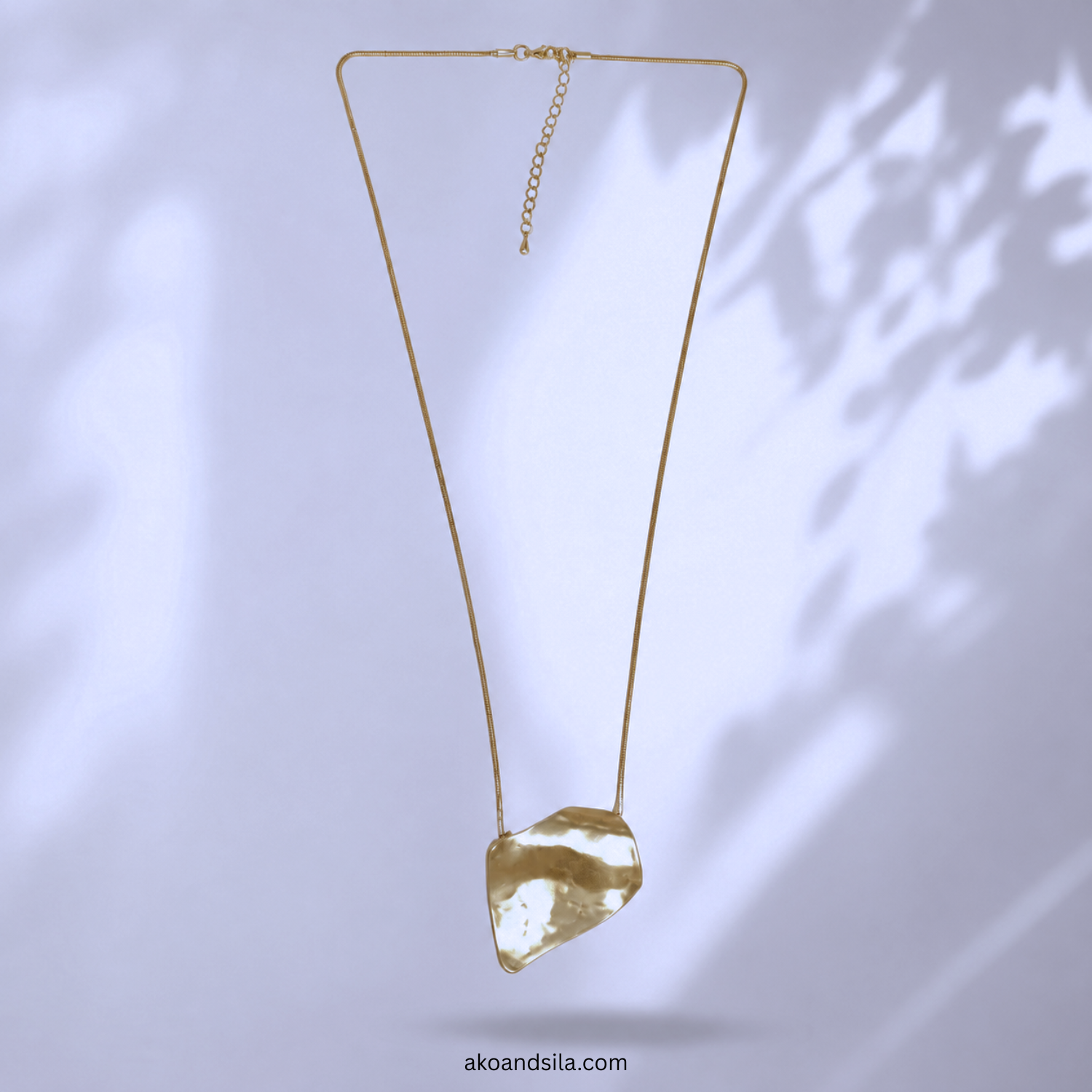 Champagne Trapeze Necklace - Image 3