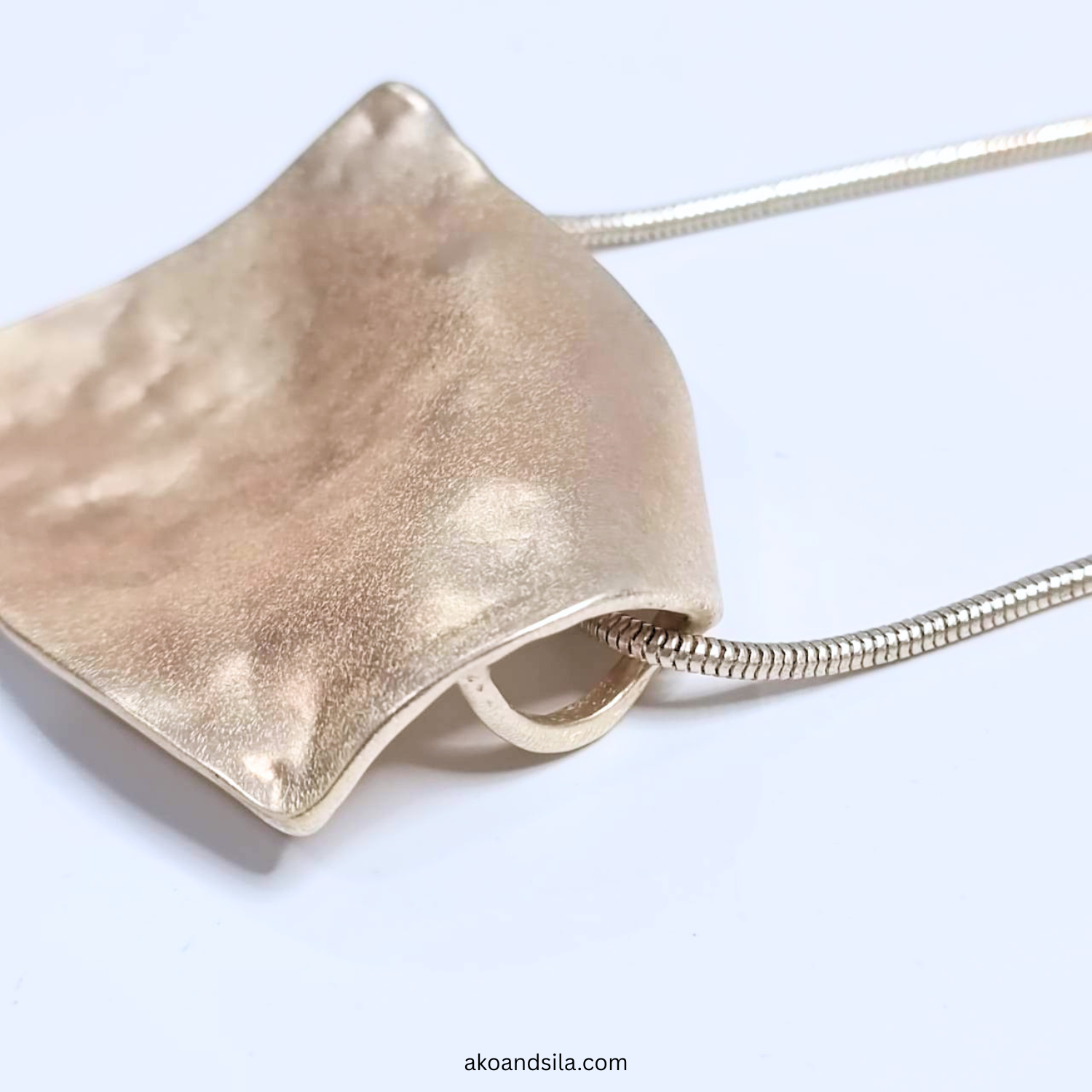 Champagne Trapeze Necklace - Image 5