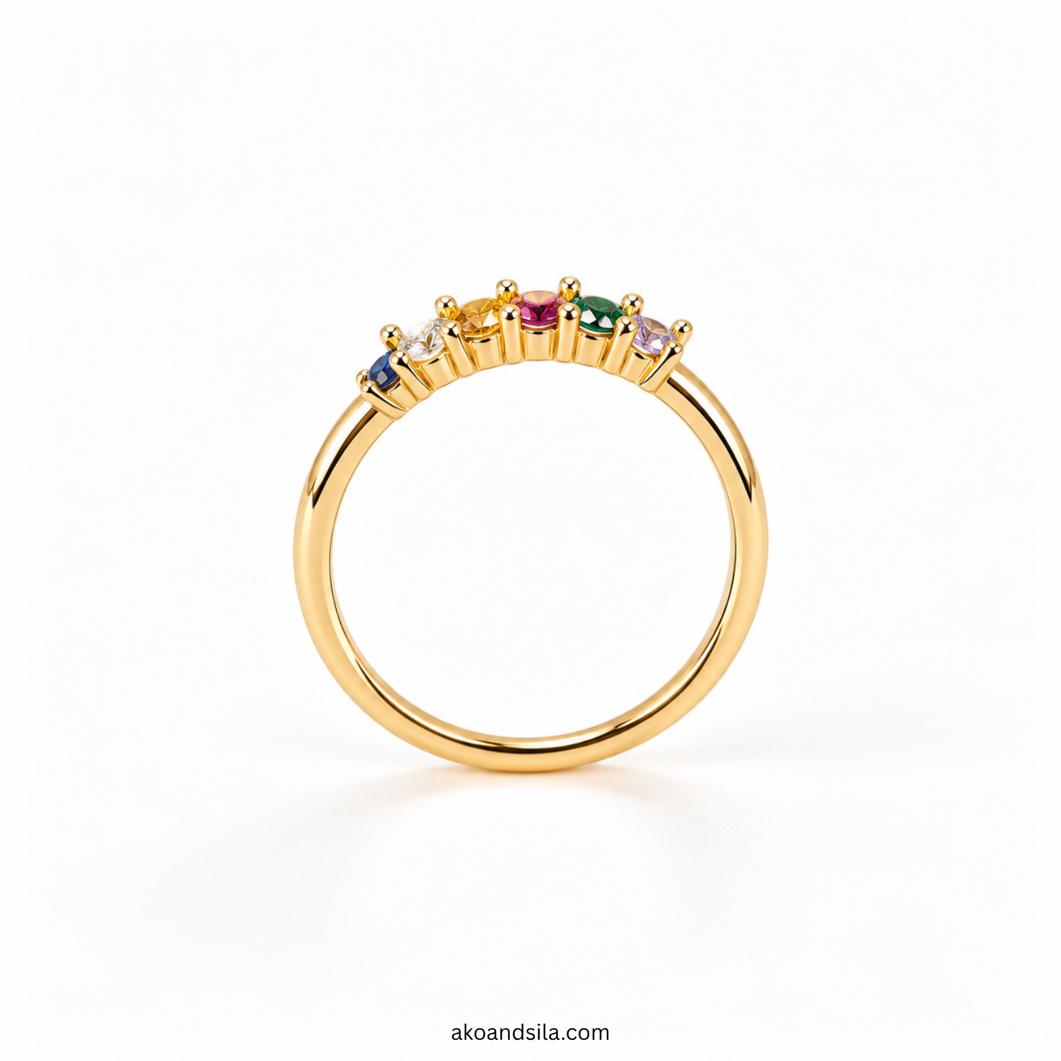 Blue Cluster Ring - Image 4