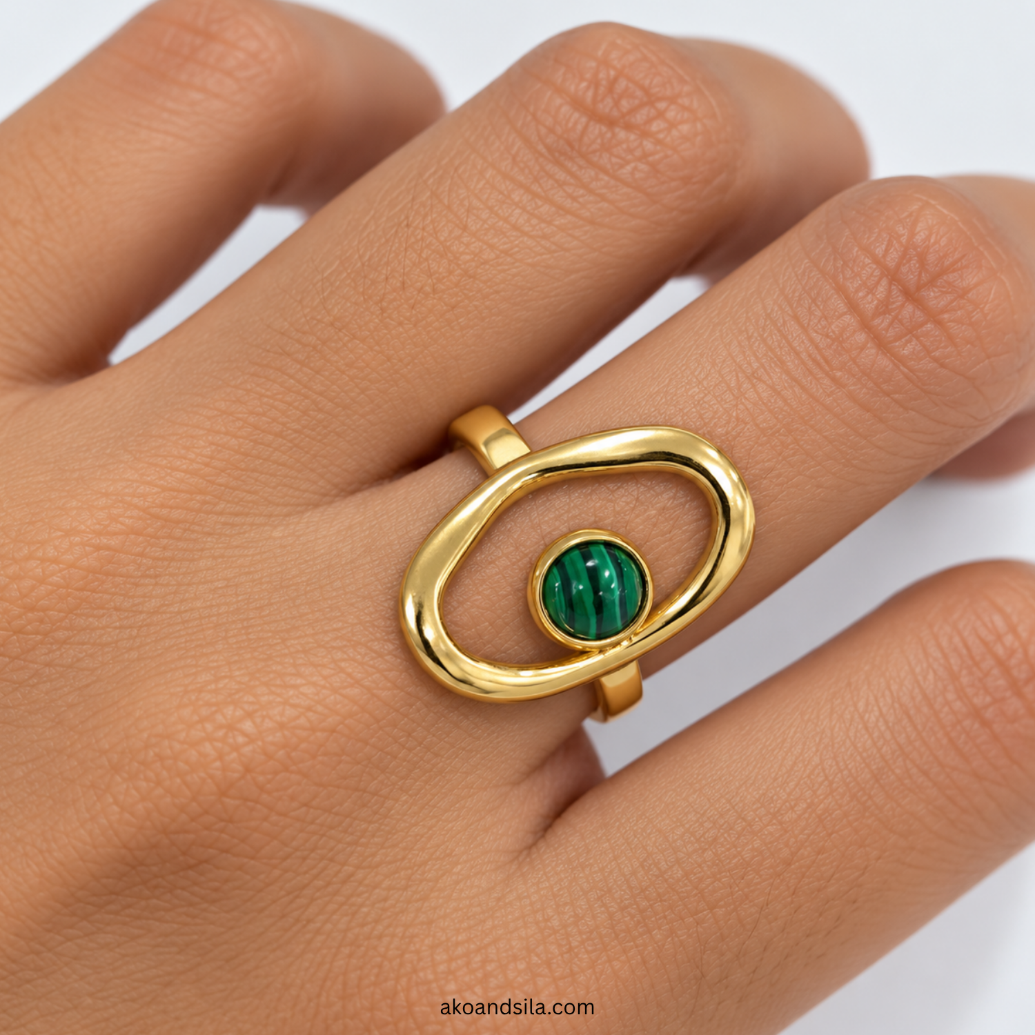 Sage Grace Cuff Ring - Image 2