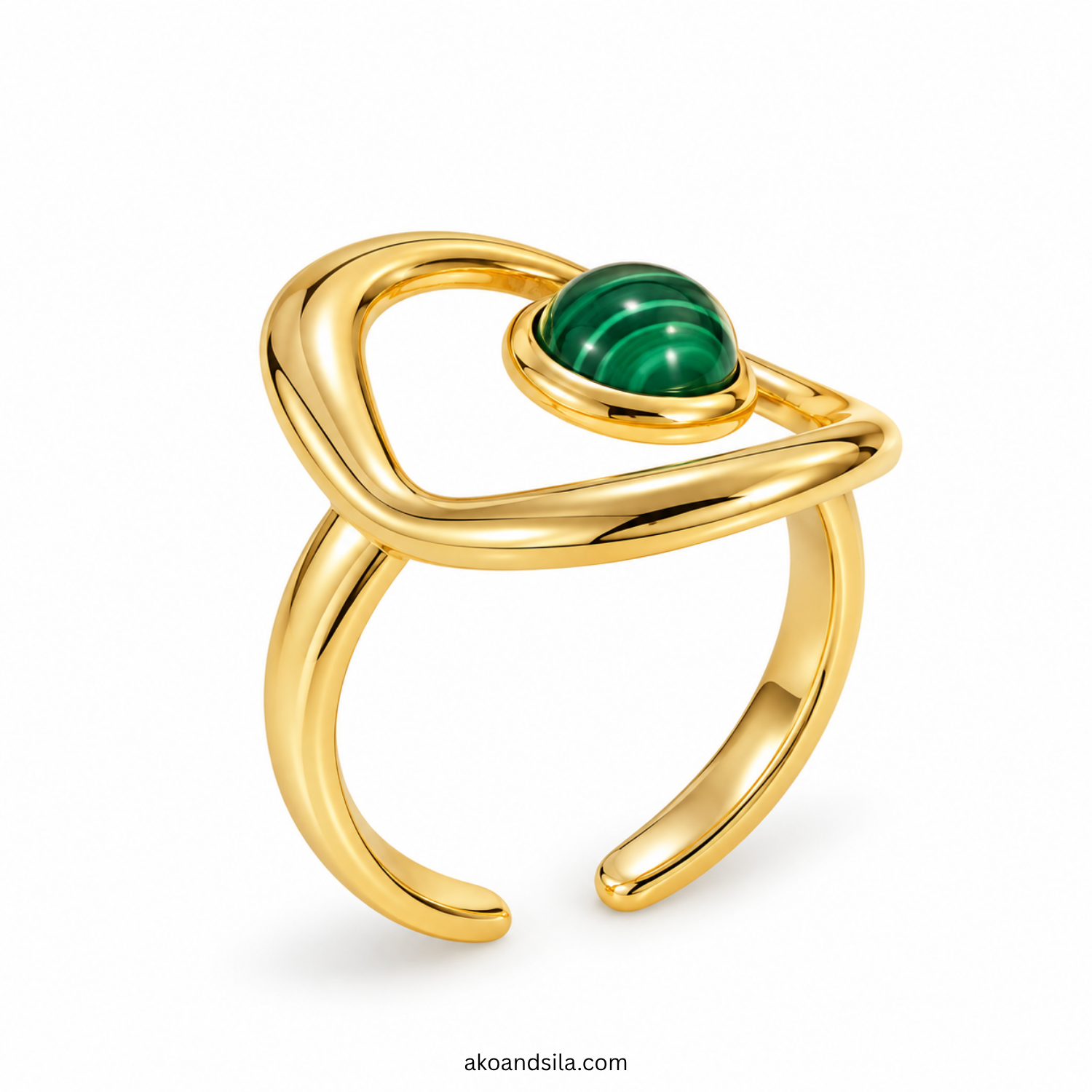Sage Grace Cuff Ring - Image 4