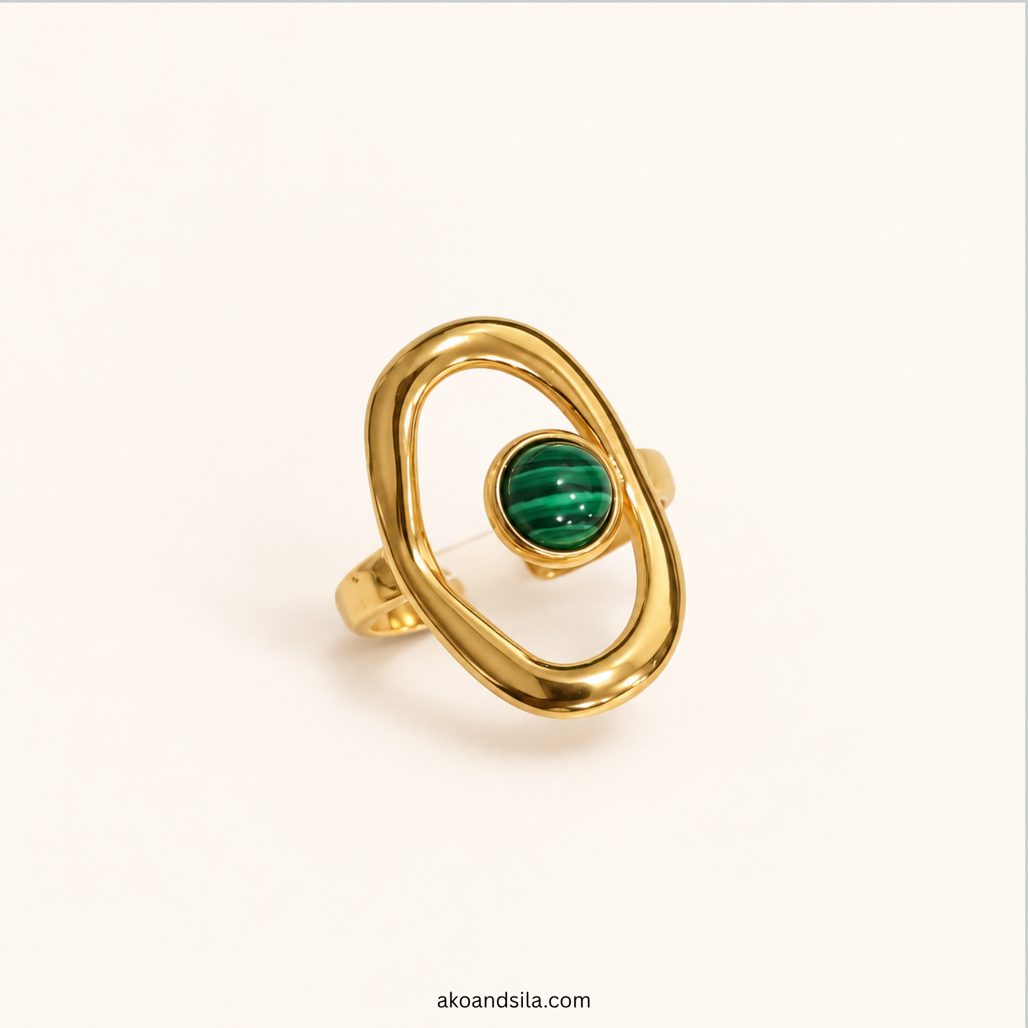 Sage Grace Cuff Ring - Image 3