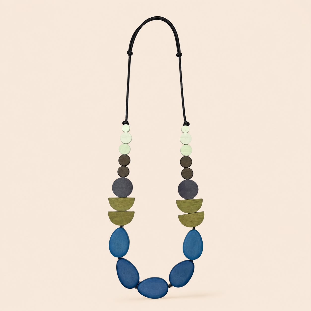 Blue Pebble Necklace - Image 5