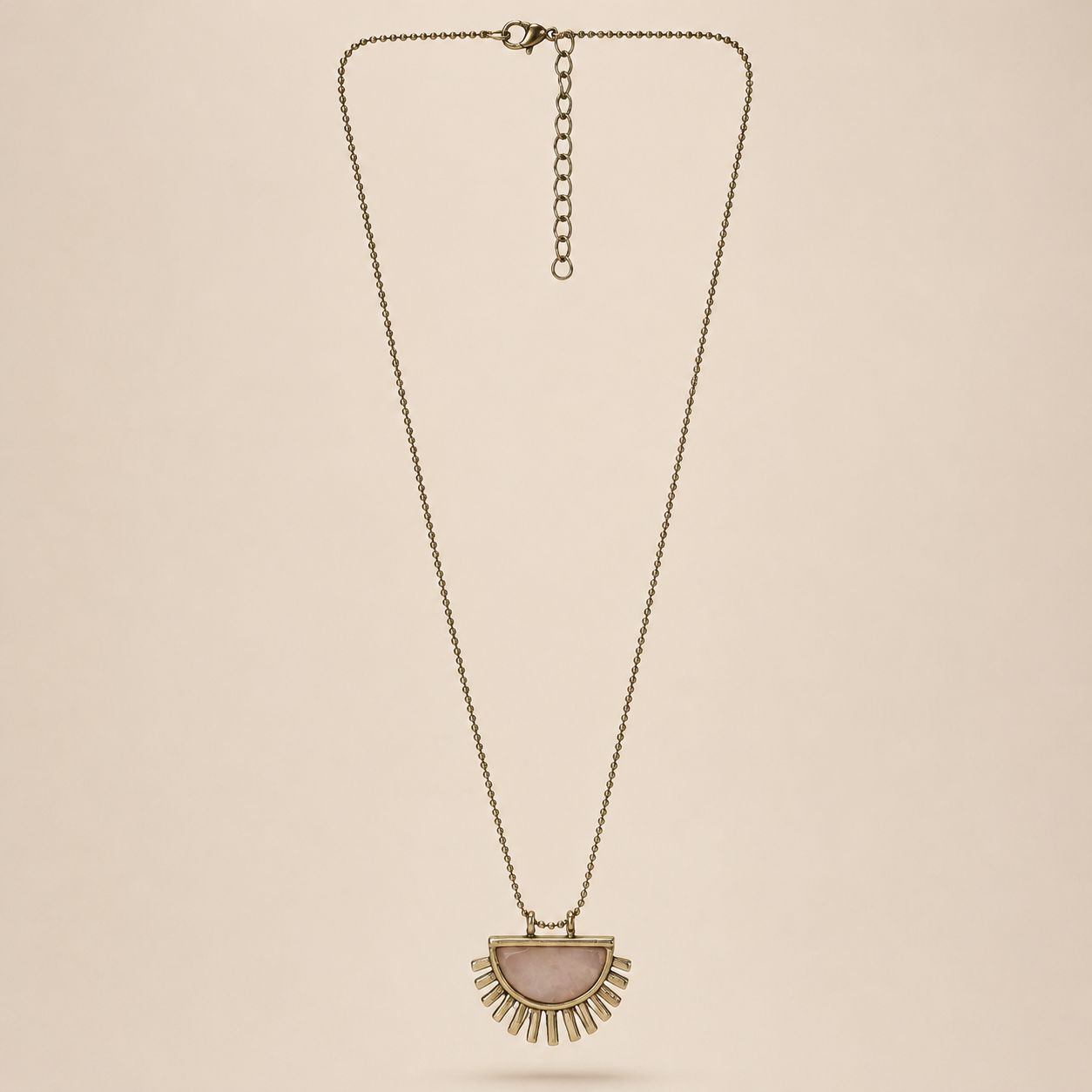 Pink Pendant Necklace