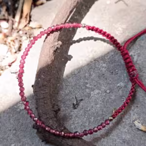 Red Beaded Bracelet