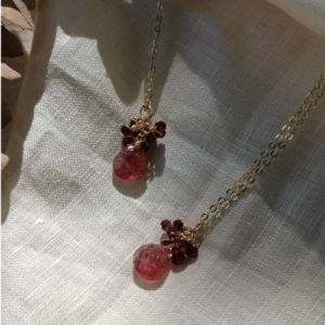 Velvet Garnet Necklace