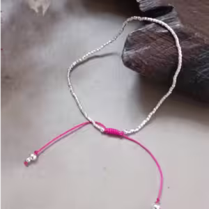Dusty Pink Pearl Bracelet