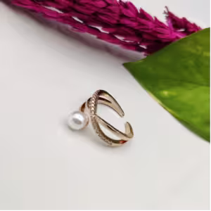 Ivory Crown Band Ring