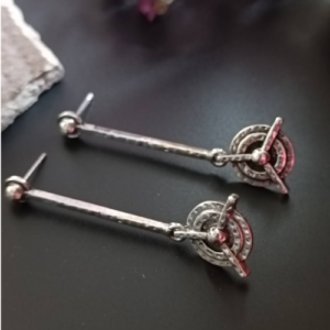 Cone Bar Drop Earrings