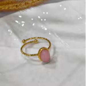 Blush Double Band Ring