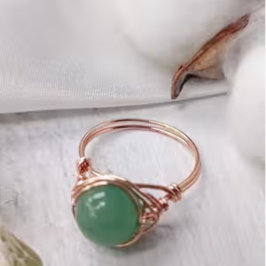 Aura Verde Wrap Ring