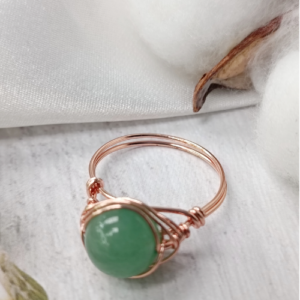 Aura Verde Wrap Ring