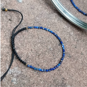 Blue Beaded Bracelet