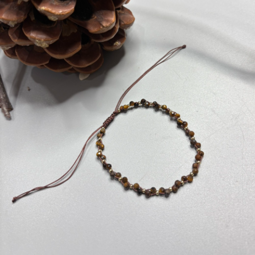 Brown Natural Stone Bracelet