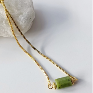 Green Jade Slider Bracelet