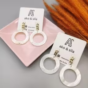 Ocean Embrace Hoop Earrings