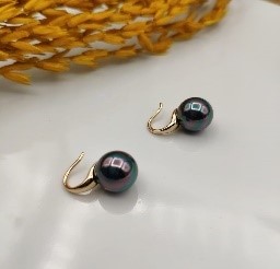 Midnight Hook Earrings