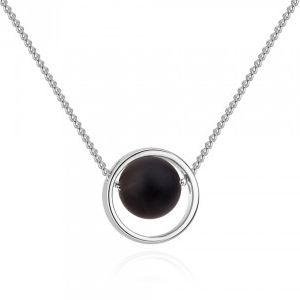 Black Orbit Necklace