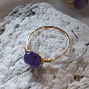 Violet Grace Wrap Ring