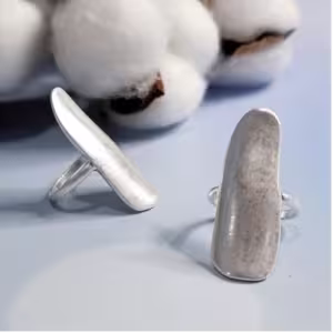 Silver Sculptural Ring