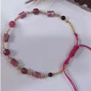 Rose Quartz Stone Bracelet