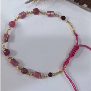 Rose Quartz Stone Bracelet