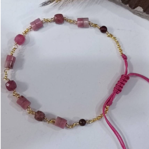 Rose Quartz Stone Bracelet